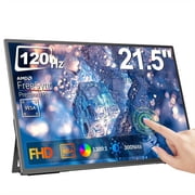 UPERFECT 21.5 Inch 120Hz Portable Touchscreen Monitor, 1080P