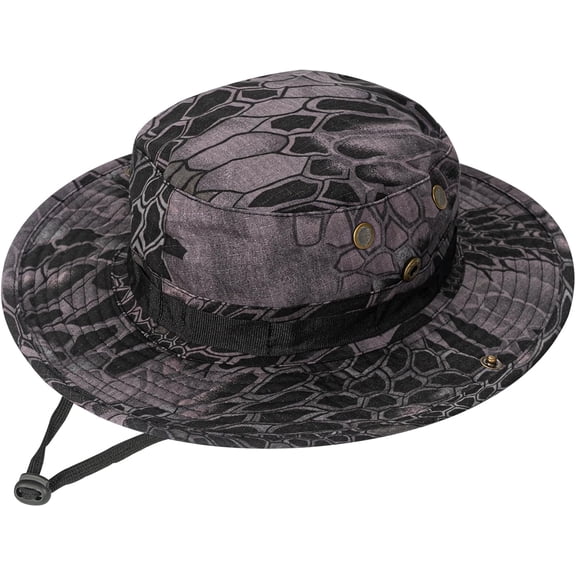 UPF 50  Bucket Boonie Hat for Men & Women - Foldable Sun Hat for Hiking, Beach, and Fishing