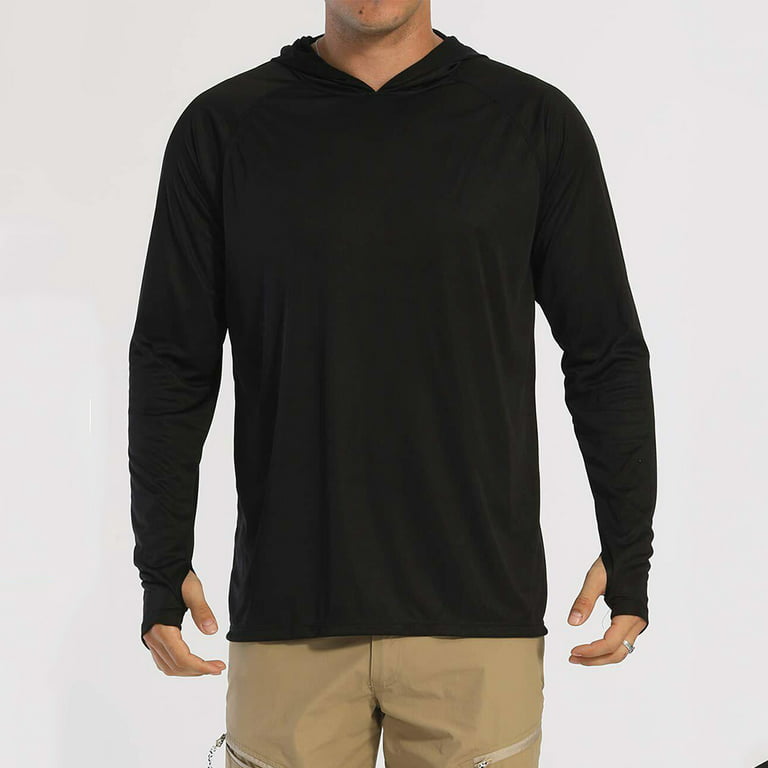 UPF 50+ Fishing Shirts for Men Long Sleeve UV Sun Protection