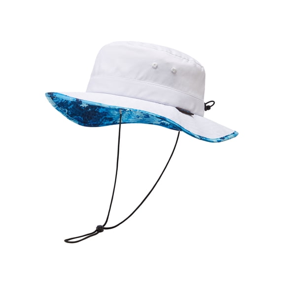 UPF 50+ Foldable Sun Hat Patterned Under Brim Bucket Hats for Summer Hiking Fishing Beach Safari Men Women