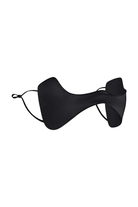 UPF 50+ Half Face Sun Cover Silk Material Adjustable Ear Strap Breathable for Women Golf Running Cycling Outdoor Sports