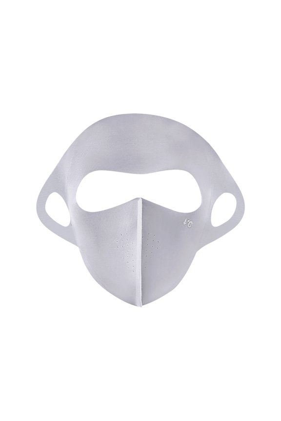 UPF 50+ Ice Silk Breathable Lightweight Full Face Sun Protection Shield For Cycling Outdoor Sports