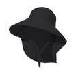 thumbnail image 1 of UPF 50+ Large Brim Sun Hat For Women Men Wide Brim Sun Protection Hat With Neck Flap For Beach Hiking Fishing Outdoor Travel, 1 of 10