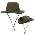 thumbnail image 1 of UPF 50+ Men's Sun Hat Wide Brim Bucket Hat UV Protection Hat for Mens Womens Beach Safari Gardening Golf Fishing Dark Gray, 1 of 5