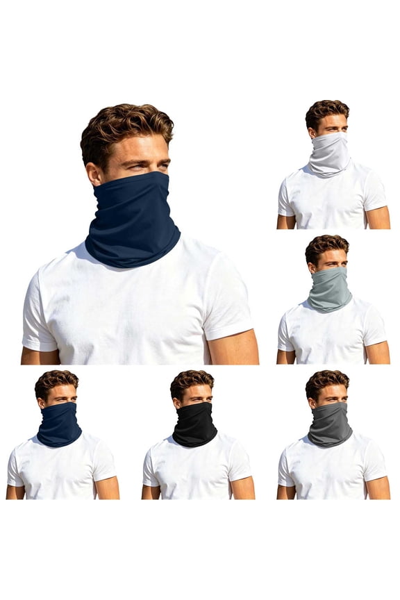 UPF 50+ Neck Gaiter For Men & Women Cooling Sun Protection Face Mask All Season Fishing Hiking Breathable Scarf