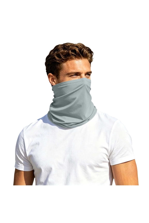 UPF 50+ Neck Gaiter For Men & Women Cooling Sun Protection Face Mask All Season Fishing Hiking Breathable Scarf