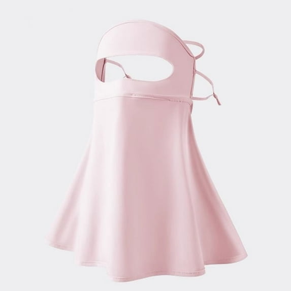 UPF 50+ Pure Silk Face Cover Breathable UV Protection Sunscreen Mask Reusable Sport Face Scarf Mask Neck Gaiters