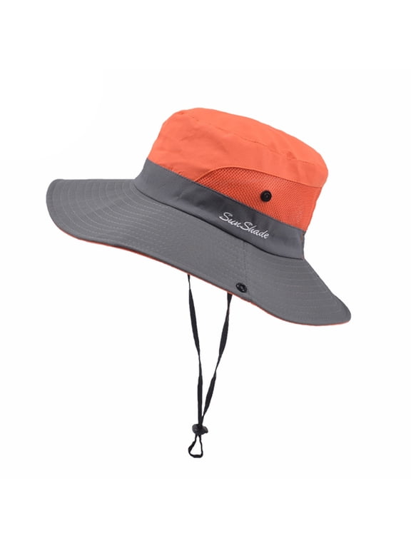 UPF 50 Sun Hats for Women Wide Brim Safari Sunhat