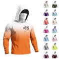 thumbnail image 1 of UPF 50+ Sun Hoodie Mens Long Sleeve UV Sun Protection Hoodie Mask Face Tops for Swimming Running Hiking, 1 of 5