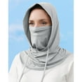 thumbnail image 1 of UPF 50+ Sun Protection Hooded Neck Gaiter, Breathable Cooling Face Cover with Drawstring, Lightweight UV Protection Balaclava for Outdoor Activities, Hiking, Cycling, Running, Fishing, 1 of 6