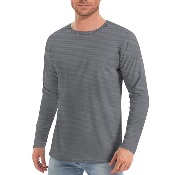 UPF 50+ Sun Protection Shirts for Men Hoodie with Mask Quick Dry Long Sleeve Lightweight Fishing Shirt Hiking Top Dark Gray 2 XXL