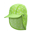 thumbnail image 1 of UPF 50+ Sun Protection Toddler Beach Hat Neck Flap Kids Legionnaire Swim Hat Sun Caps Boys Girls Summer Dolphin Green - L, 1 of 6