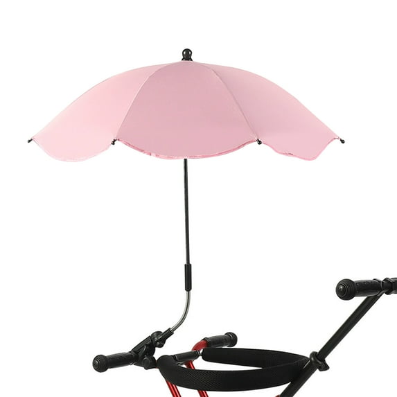 UPF 50+ Sunshade Umbrella for Stroller Chair Umbrella Chair Baby Cart Outdoor Beach Chairs Wheelchairs Carts