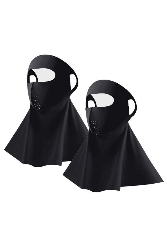 UPF 50+ UV Blocking Fabric Face Cover, Breathable 2026 New UV Face Shield for Golf Hiking Fishing Outdoor Activities 2 Pack Available