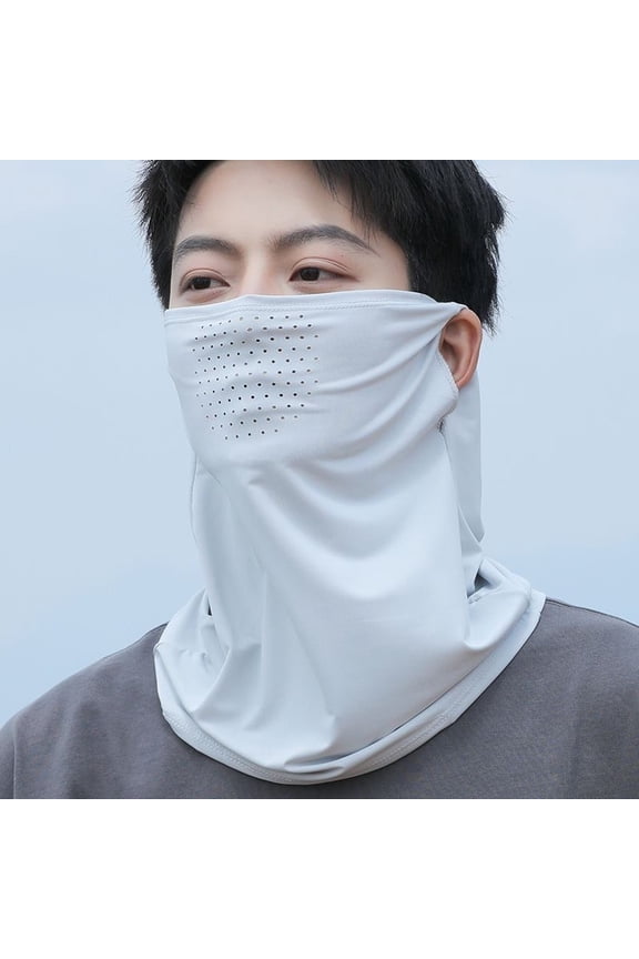 UPF 50+ UV Protection Neck Gaiter, Breathable Cooling Face Mask Scarf, Versatile Sun Protection Cover for Driving, Fishing, Mountaineering, Cycling