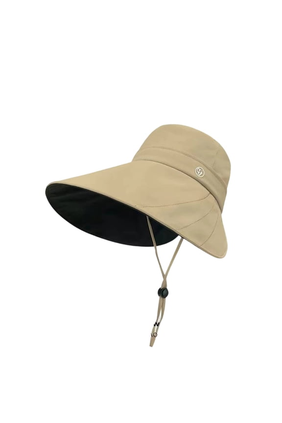 UPF 50+ Wide Brim Sun Hat Packable Visor Breathable Lightweight for Outdoor Beach Gardening Hiking Travel