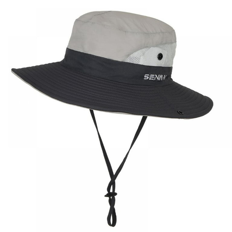 UPF 50+ Wide Brim Sun Hat Waterproof UV Protection Bucket Hat for Women