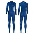 thumbnail image 1 of UPF 50+ Women's Rash Guard Swimsuit Long Sleeve One Piece - Full Body Sun Protection Swimwear, Surfing Diving Swim Suit, Chlorine Resistant, Beach Cover Up (XS-XXL), 1 of 7