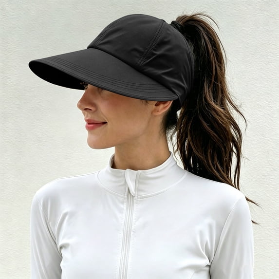 UPF Sun Protection Baseball Hat for Women and Man, Wide Brim UV Visor Hat, Adjustable Quick-Dry Wide Brim Baseball Breathable Cap