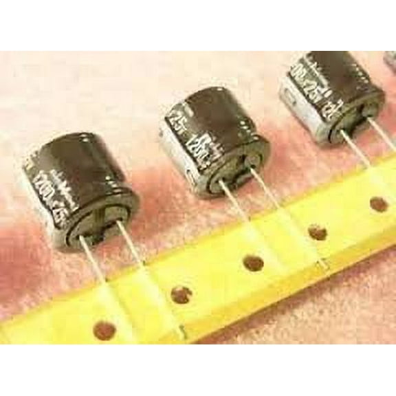 UPF1E122MHH6TN Aluminum Electrolytic Capacitor 1200uf 25V, Radial Lead, 105deg C - UPF1E122MHH6TN