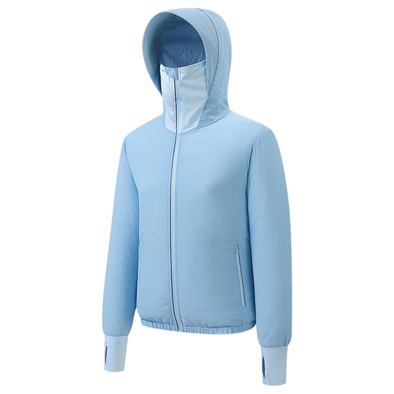 トップス FORSOMEONE SWEAT PUFFER HOODIE UPF50+ Air Cooled Hoodie with Fans – Dual Fan Cooling Jacket for