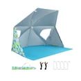 thumbnail image 1 of UPF50+ Beach Umbrella Tent Sun Shelter with Carry Bag, Portable Beach Shade for Camping Picnic, 1 of 11