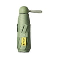 thumbnail image 1 of UPF50+ Mini Travel Sun Umbrella Compact Folding Pocket Size Waterproof and Windproof UV Protection for Sun and Rain Green, 1 of 6