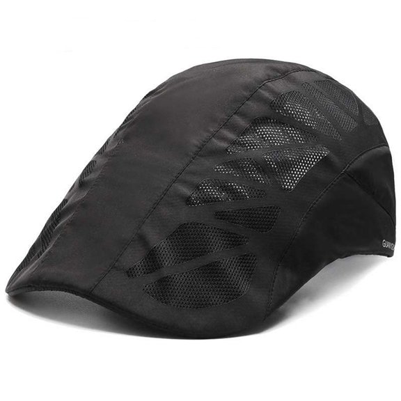 UPF50+Summer Quick-drying Beret Cap Adjustable Thin Section Tennis Cap Forward Cap Wild Cap Sunscreen Fishing Cap Sun Hat