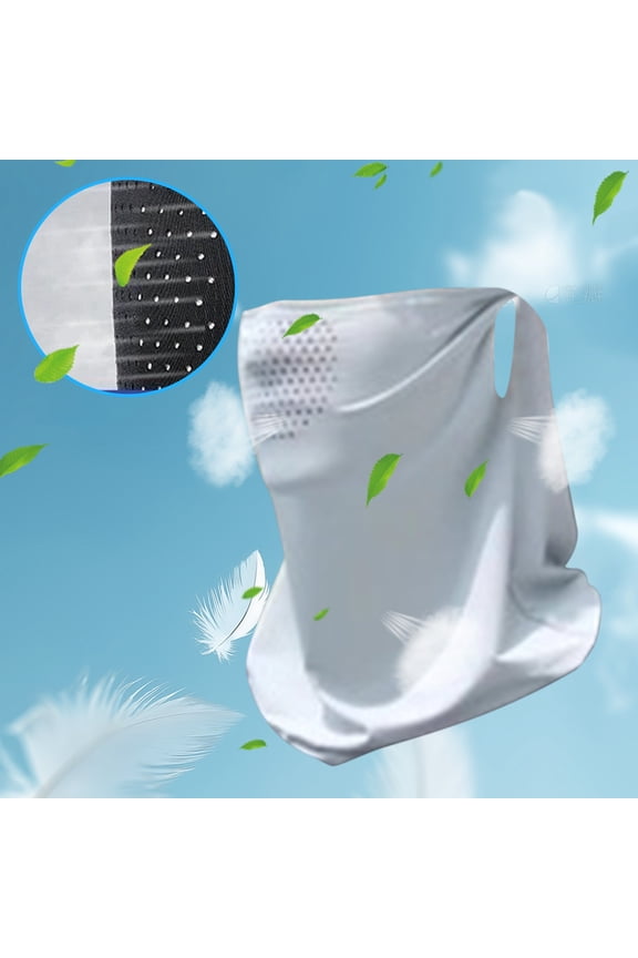 UPF50+ Sun Protection Face Mask Neck Gaiter - Breathable Cooling UV Shield for Outdoor Activities Like Cycling, Hiking & Fishing - Moisture Wicking, Quick Dry, Multi-Functional Sun Guard Scarf