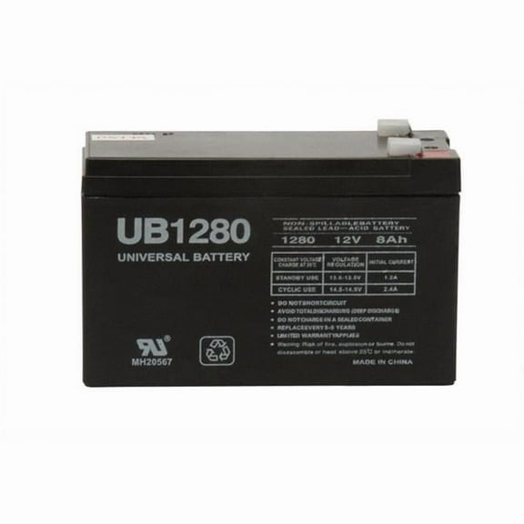 UPG 86484 12 V 8 amp SLA Battery- Set of 2 - pack of 2