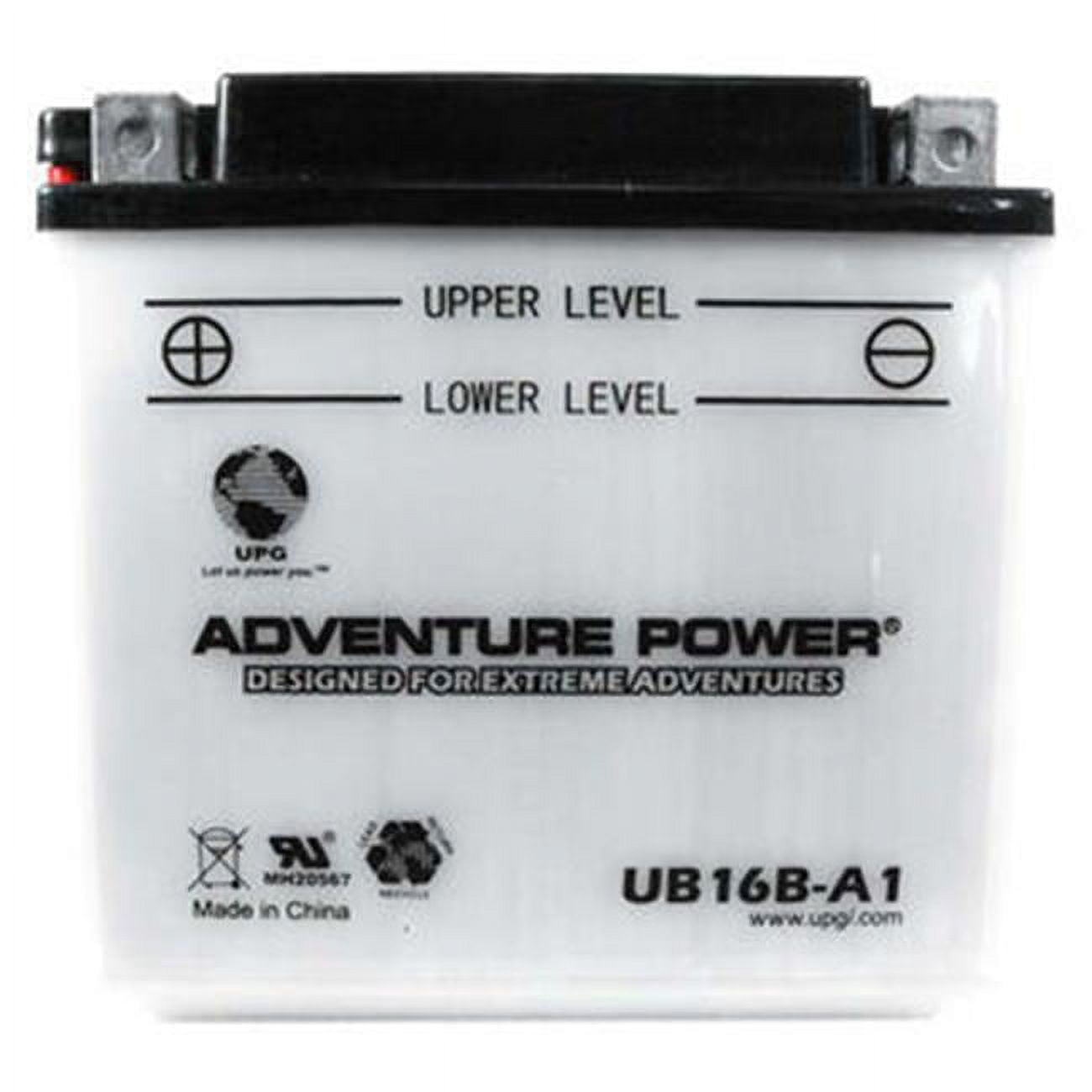 UPG Sealed Lead-Acid Battery - AGM-type, 12V, 18 Amps, Model# D5745