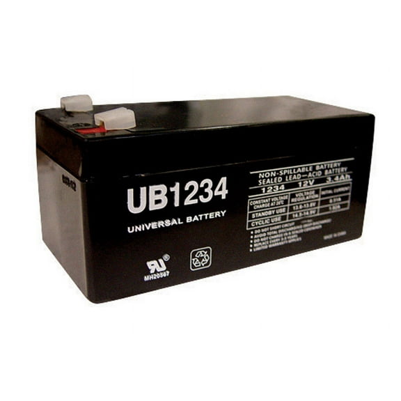 UPG UB1234 3.4 Ah Lead Acid Battery