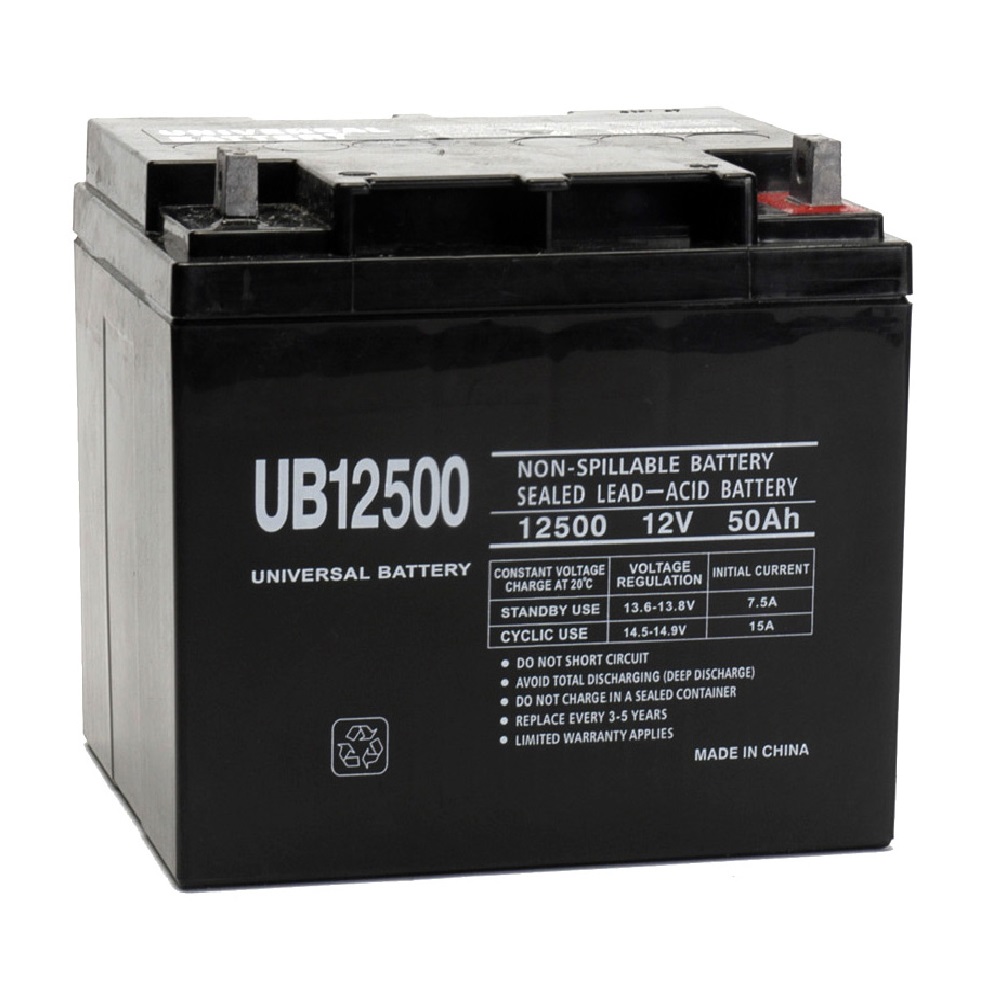 UPG 12V 12AH Battery 2-Pack – Replaces Pride Mobility Go Go Scooter Batteries