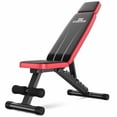 thumbnail image 1 of NICEPEOPLE Adjustable Weight Bench with Headrest，Dual-Support Workout Bench with 10 Backrests and 660LBS Weight Capacity, 1 of 9