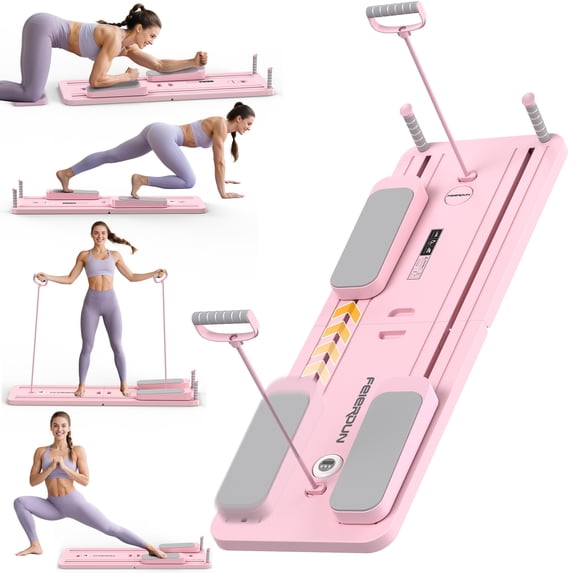 Ab Roller Board - Opvouwbaar Pilates Reformer 2025, duurzaam
