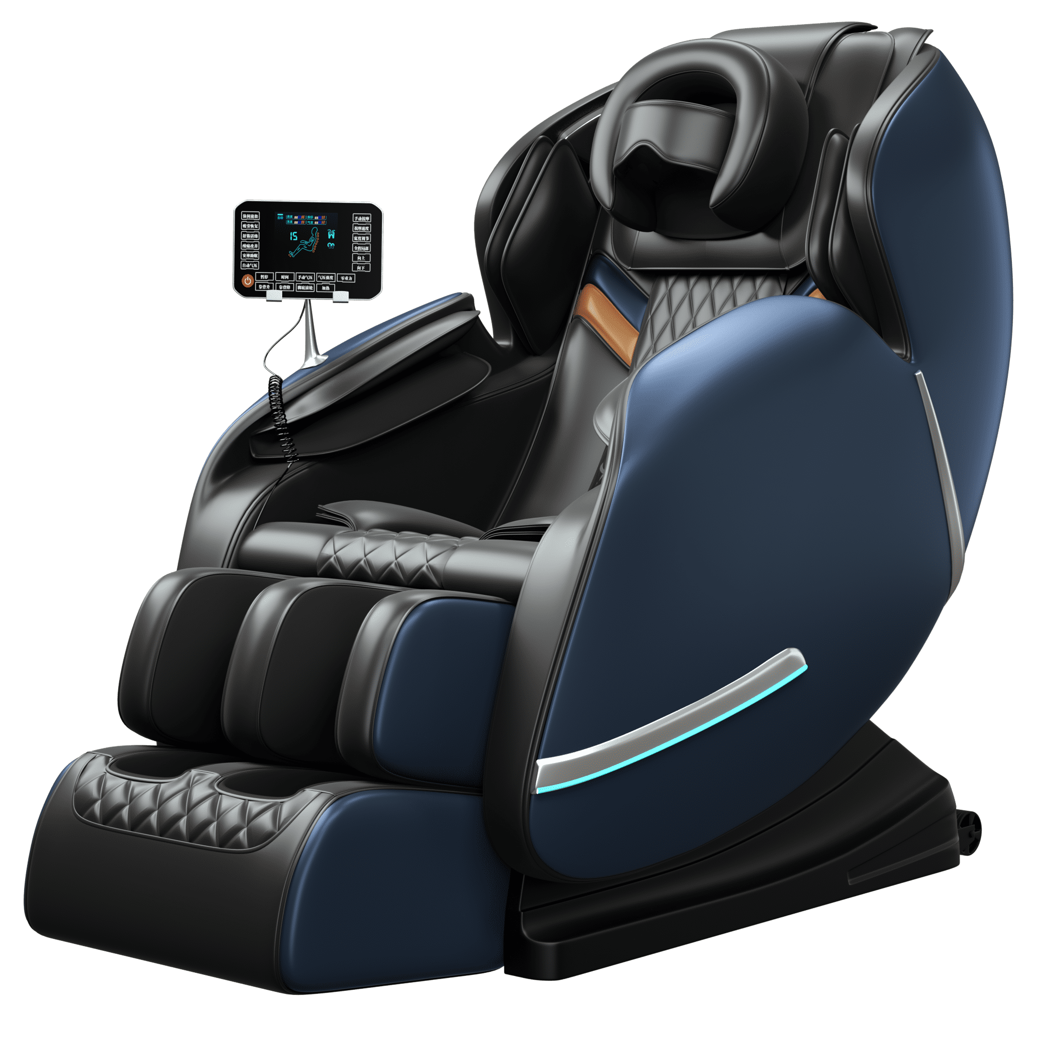 UPGO 4D Zero Gravity Massage Chair with Stretching, Bluetooth, Heating
