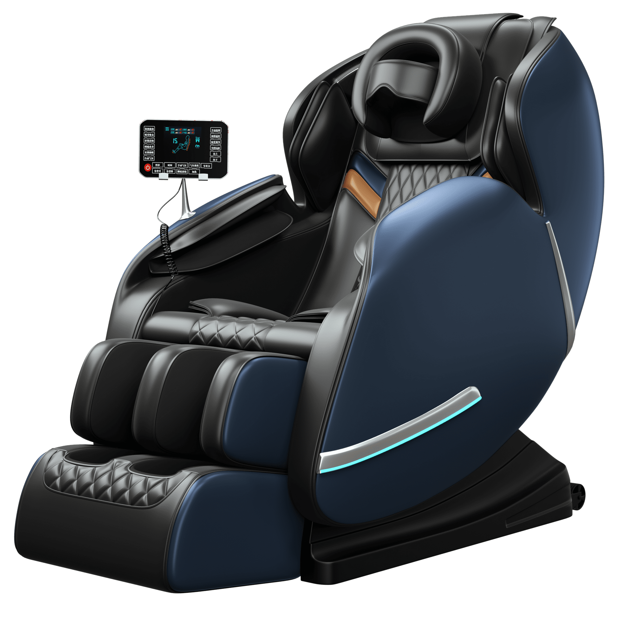 UPGO 4D Zero Gravity Shiatsu Full Body Massage Chair with Stretching Function, Bluetooth, Heating Function