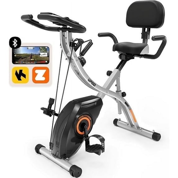 UPGO Folding Exercise Bike in Upright Indoor Liberia Ubuy