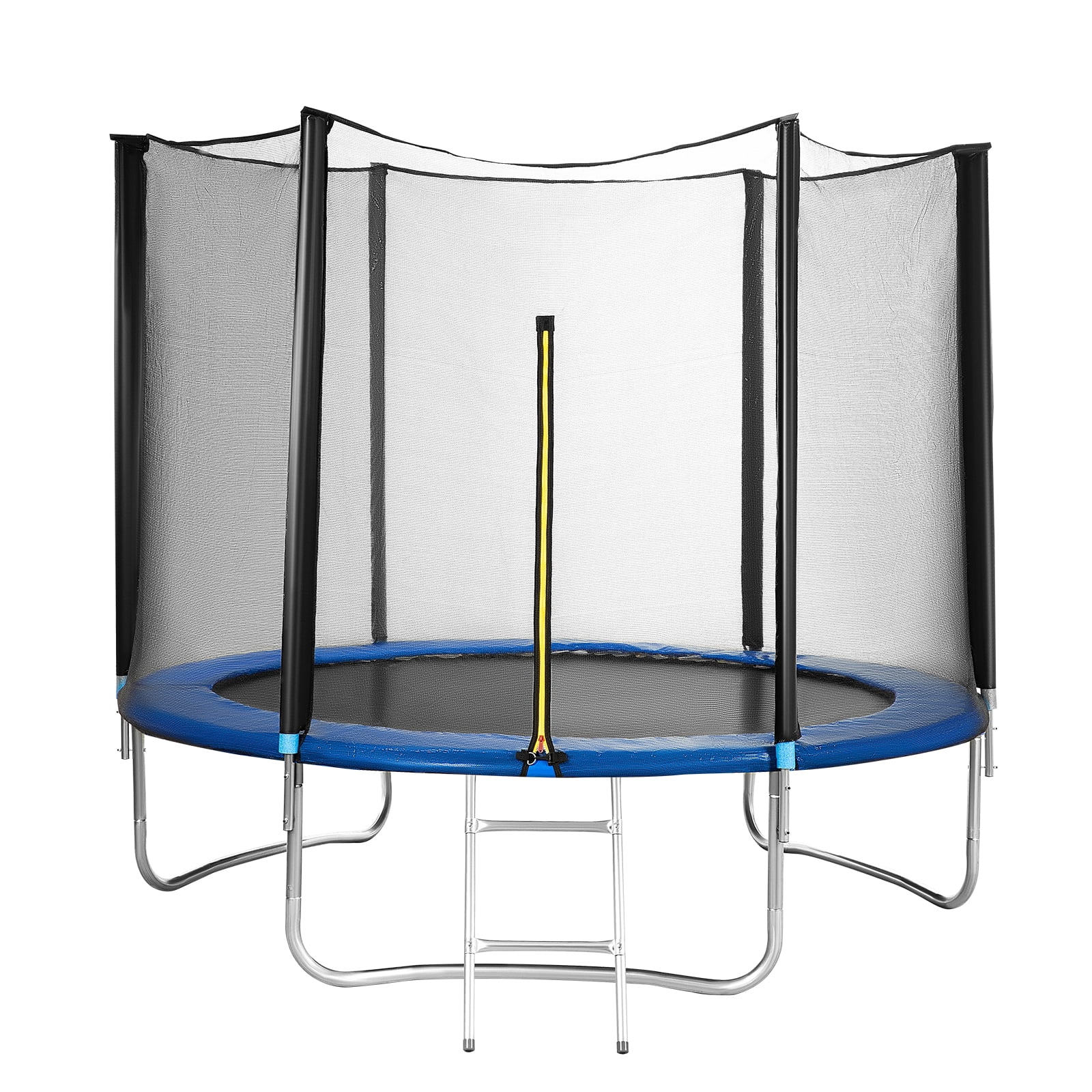 UPGO 8ft Outdoor Trampoline 400 lbs Capacity, Family Recreational