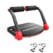 UPGO Ab Workout Equipment, Ab Machine for Stomach Workout, Ab Trainer Machine for Home, Ab Crunch Machine for Home Exercise, Sit Up Machine with Resistance Bands and 330 LBS Weight Capacity