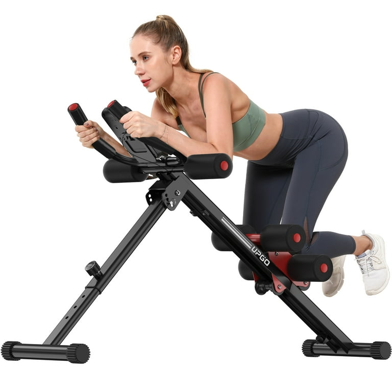 UPGO Ab Workout Equipment, Adjustable Ab Machine Full Body Workout for Home  Gym, Strength Training Exercise Equipment for Body Shaping Foldable Waist  Trainer Suitable for Beginner 