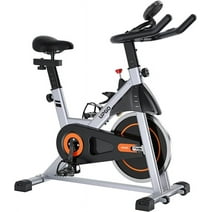 UPGO Indoor Cycling Bike/Magnetic Stationary Bike - Cycle Bike with Ipad Mount & Comfortable Seat Cushion