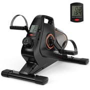 YOSUDA Magnetic Under Desk Bike Pedal Exerciser - Portable Mini Trainer Bikes Desk Cycle, Leg Exerciser for Physical Therapy with LCD Display