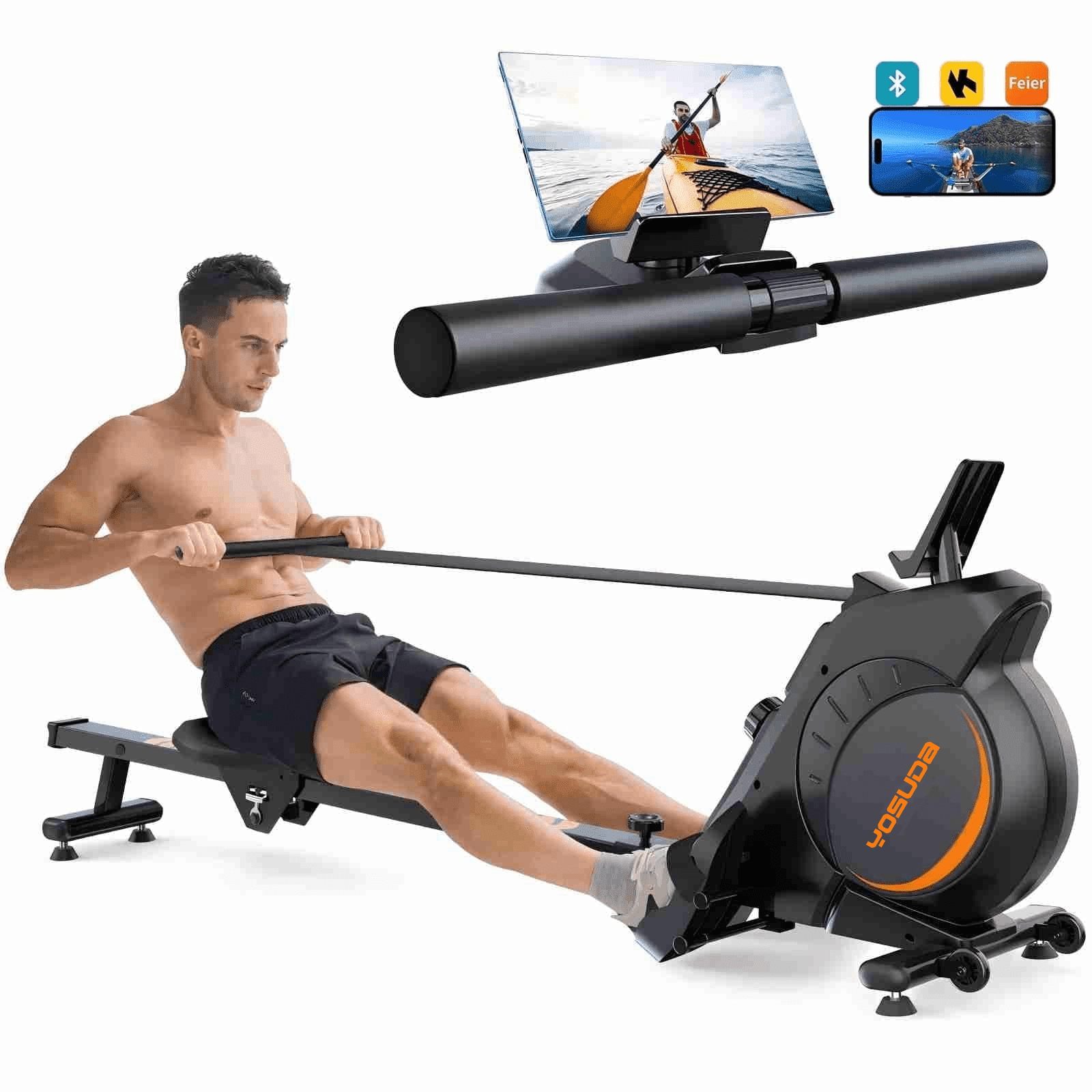 Workout Machine Stamina Magnetic Rower 1130 Rower Machine With