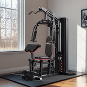 Home Gym, Workout Station for Leg Press with 150LBS Weight Stack
