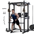 thumbnail image 1 of FED Fitness Sportsroyals Series RK1 Power Rack, 1600lbs Multi-Function Power Rack with Adjustable Cable Crossover, Power Cage for Home Gym, Black, 1 of 9