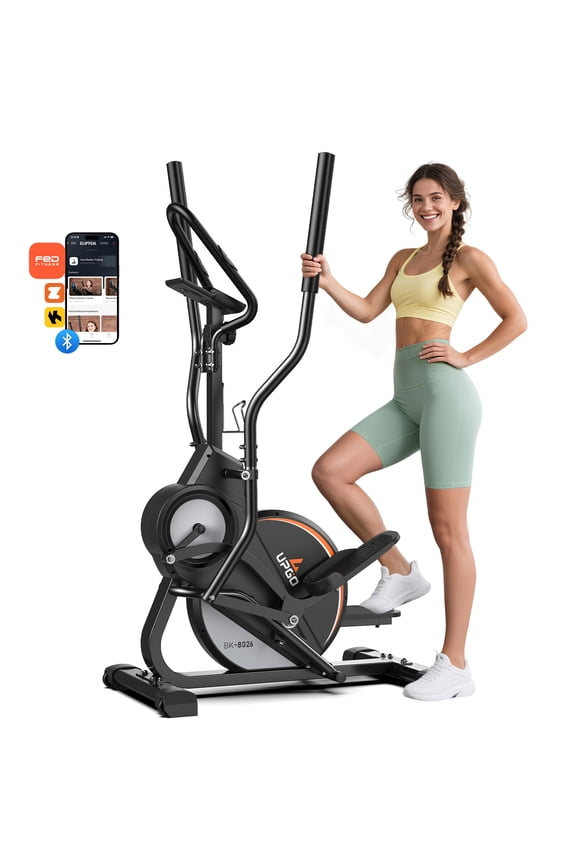 Pro Cardio Climber Stepping Elliptical Machine, 3 in 1 Elliptical, Total Body Fitness Cross Trainer with Hyper-Quiet Magnetic Drive System