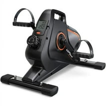 UPGO Under Desk Bike Pedal Exerciser - Magnetic Mini Exercise Bike for Arm /Leg Exercise, Desk Pedal Bike for Home/ Office Workout