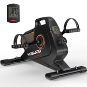YOSUDA Under Desk Bike Pedal Exerciser - Magnetic Mini Exercise Bike for Arm/Leg Exercise, Desk Pedal Bike for Home/Office Workout
