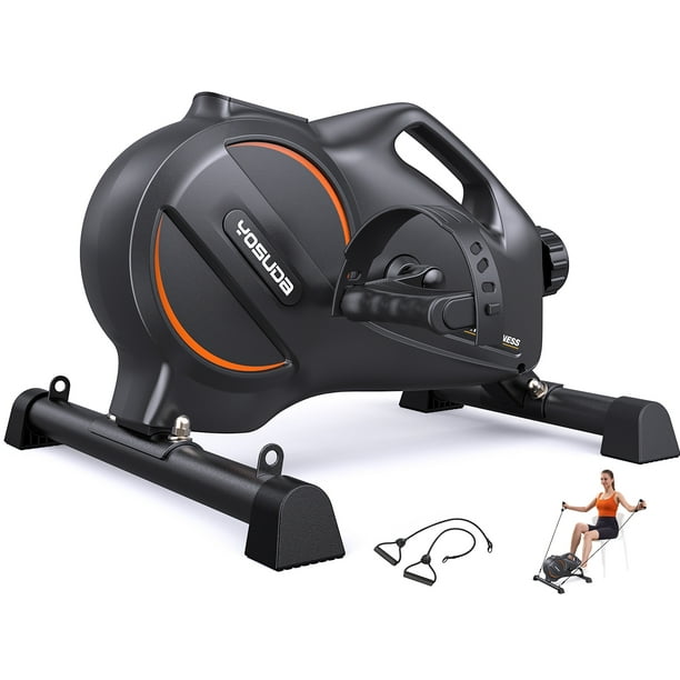 UPGO Compact Seated Exercise Bike: Quiet Magnetic Mini Pedaler - Main Image